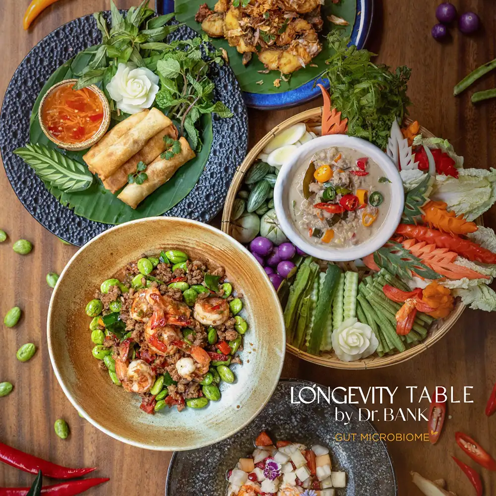 Longevity Table By Dr.Bank ‘Gut Microbiome’