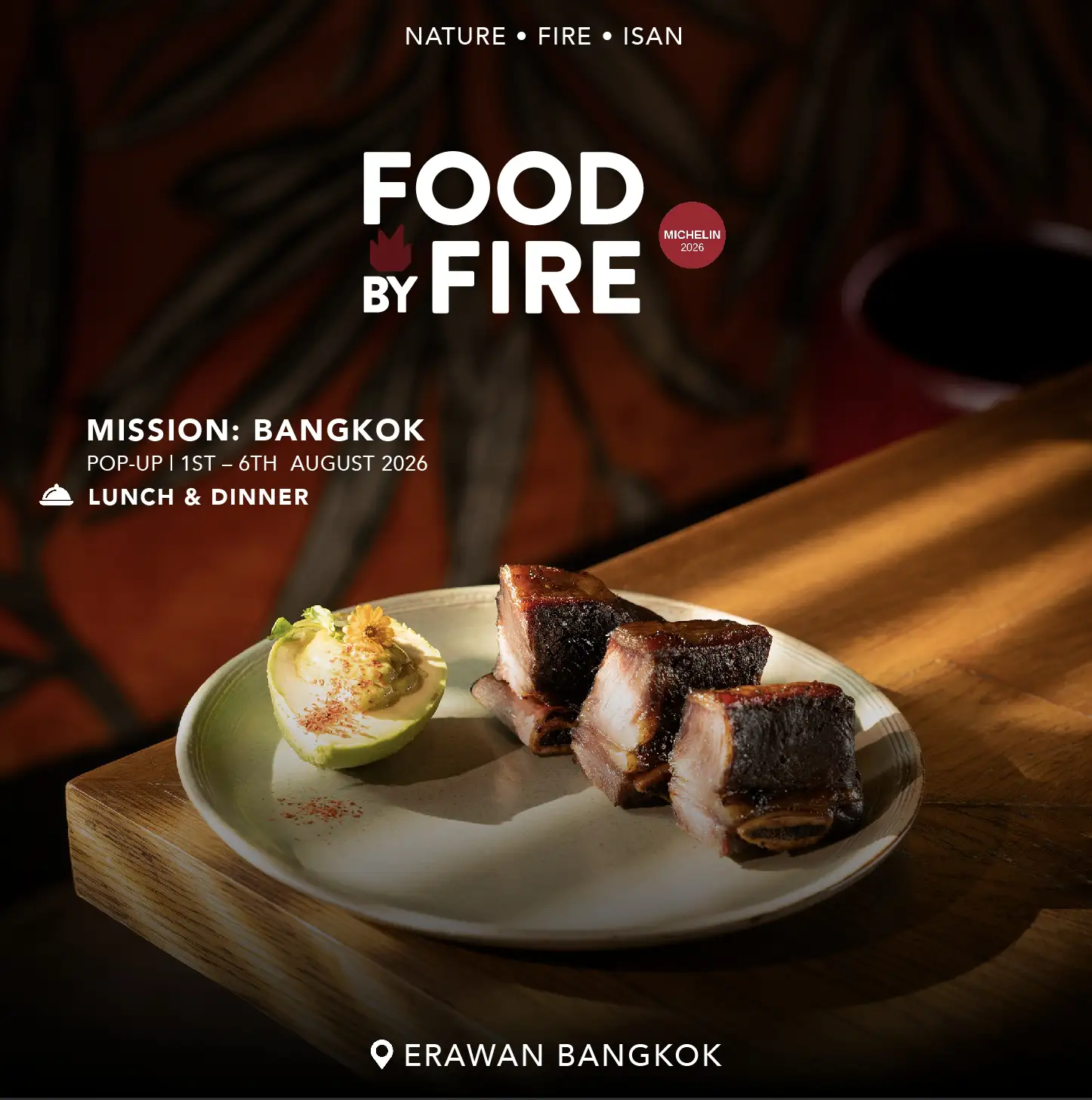 Food by Fire Exclusive Pop-up in Bangkok